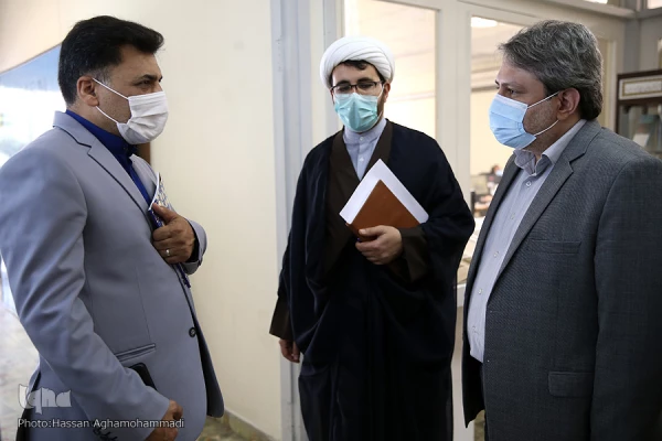 بازدید معاون دانشگاه فرهنگیان از ایکنا 10