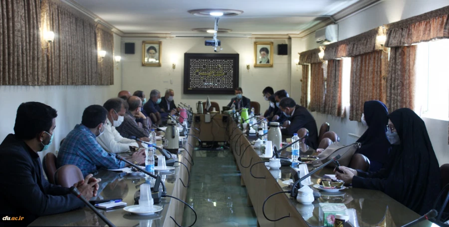 برگزاری سیزدهمین جلسه شورای پژوهشی دانشگاه فرهنگیان خراسان رضوی 2