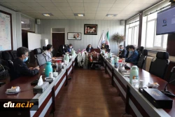 
چهل و هفتمین جلسه شورای پژوهشی دانشگاه برگزار شد
 5