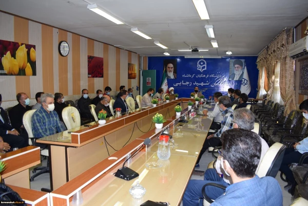 مراسم معارفه معاون هماهنگی مدیریت دانشگاه فرهنگیان استان کرمانشاه برگزارشد 4