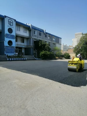 آسفالت محوطه پردیس های دانشگاه فرهنگیان استان آذربایجان شرقی 5