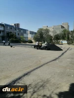 آسفالت محوطه پردیس های دانشگاه فرهنگیان استان آذربایجان شرقی 6