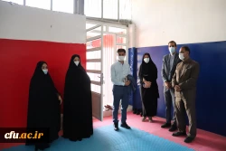 بازدید مدیر کل تربیت بدنی دانشگاه فرهنگیان کشور از پردیس شهید باهنر اراک 2