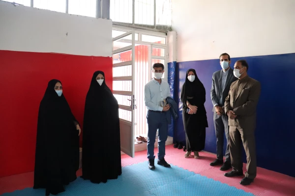 بازدید مدیر کل تربیت بدنی دانشگاه فرهنگیان کشور از پردیس شهید باهنر اراک 2