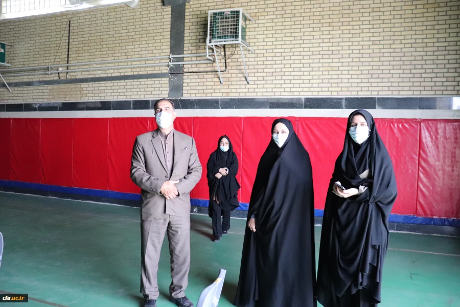 بازدید مدیر کل تربیت بدنی دانشگاه فرهنگیان کشور از پردیس شهید باهنر اراک 4