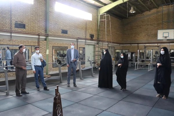 بازدید مدیر کل تربیت بدنی دانشگاه فرهنگیان کشور از پردیس شهید باهنر اراک 6