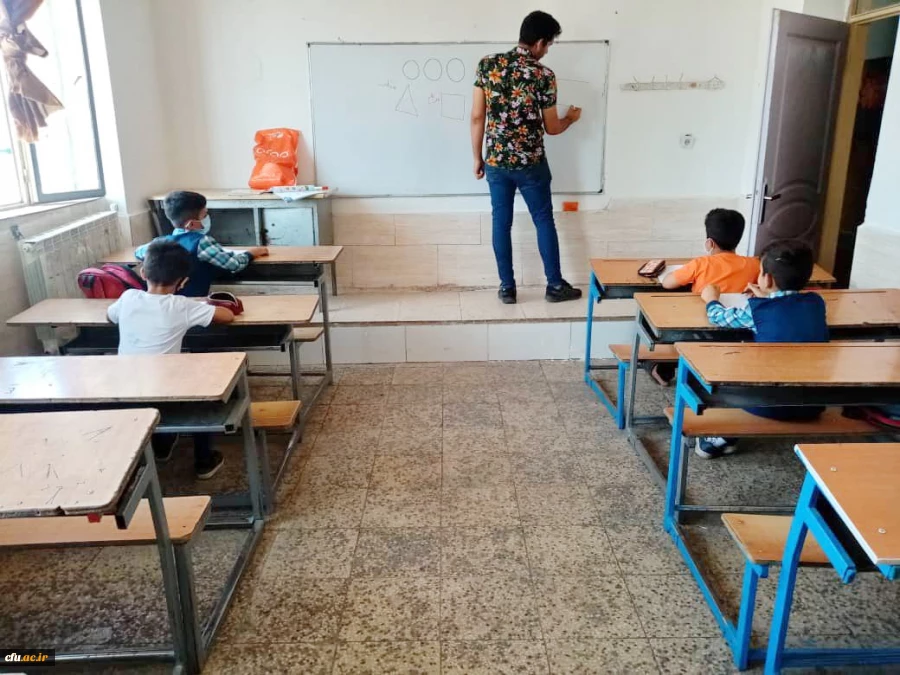 اعزام دانشجو معلمان داوطلب جهت تدریس به دانش آموزان در مناطق محروم به همت بسیج دانشجویی 2