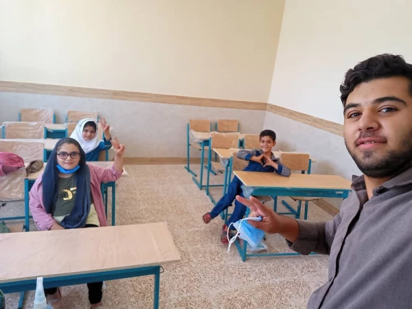اعزام دانشجو معلمان داوطلب جهت تدریس به دانش آموزان در مناطق محروم به همت بسیج دانشجویی 4