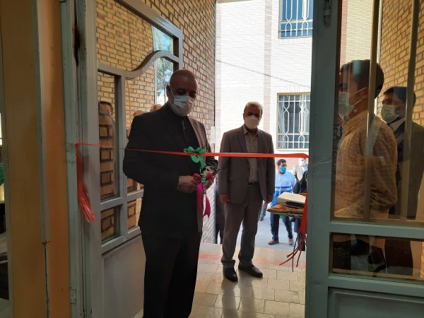 افتتاح مرکز واکسیناسیون فرهنگیان، در پردیس شهید باهنر دانشگاه فرهنگیان 2