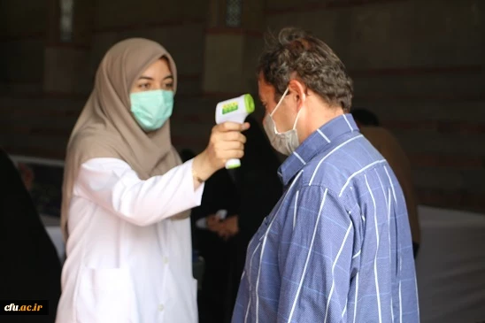  آغاز واکسیناسیون اساتید و کارکنان دانشگاه فرهنگیان استان تهران در مرکز واکسیناسیون اداره کل آموزش و پرورش شهرستانهای استان تهران 10