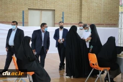 آغاز واکسیناسیون اساتید و کارکنان دانشگاه فرهنگیان استان تهران در مرکز واکسیناسیون اداره کل آموزش و پرورش شهرستانهای استان تهران 4