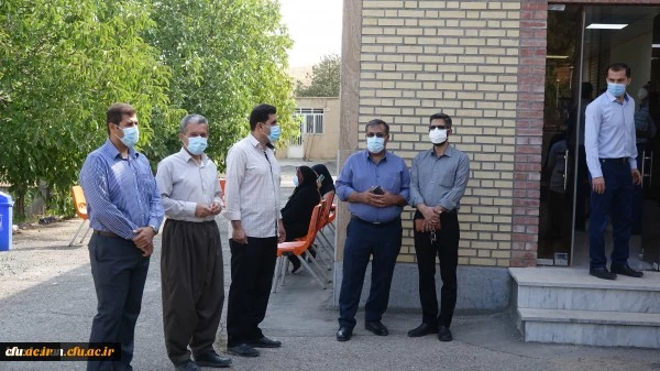 واکسیناسیون اساتید و همکاران دانشگاه فرهنگیان کردستان 5