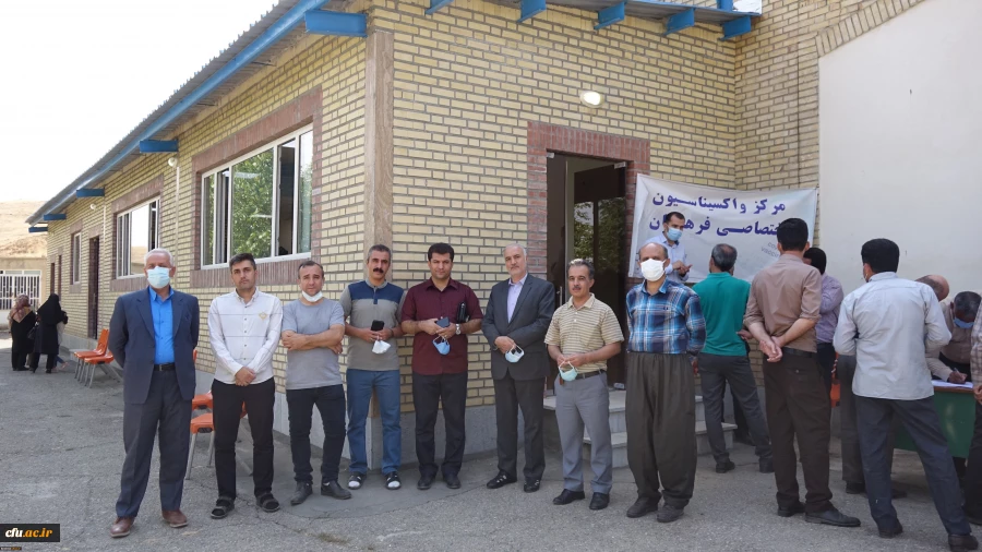 واکسیناسیون اساتید و همکاران دانشگاه فرهنگیان کردستان 3