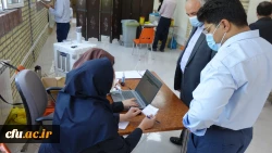 واکسیناسیون اساتید و همکاران دانشگاه فرهنگیان کردستان 9