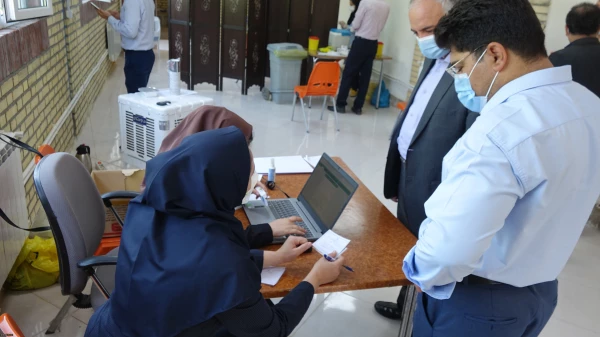 واکسیناسیون اساتید و همکاران دانشگاه فرهنگیان کردستان 9