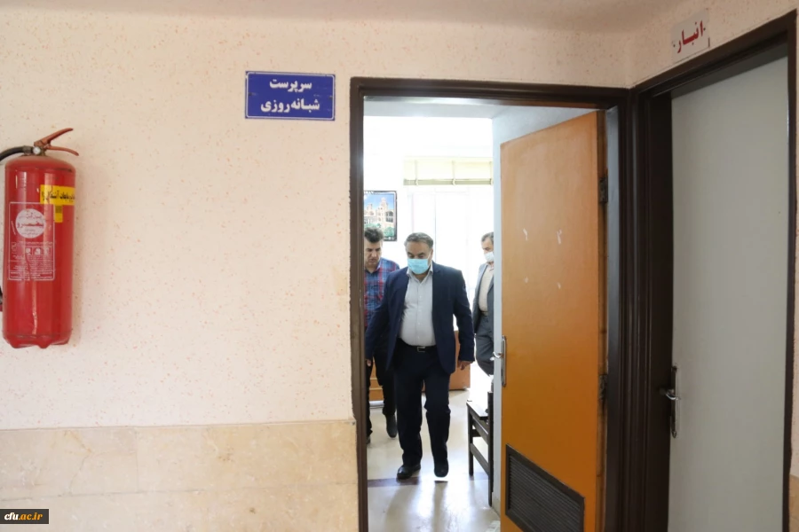 بازدید مسئولان حوزه معاونت دانشجویی دانشگاه فرهنگیان از پردیس های استان یزد
 5