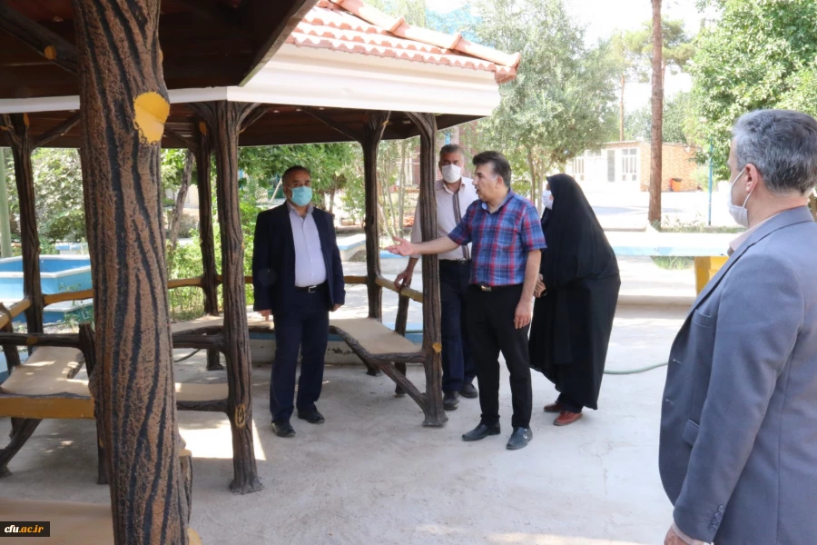 بازدید مسئولان حوزه معاونت دانشجویی دانشگاه فرهنگیان از پردیس های استان یزد
 6