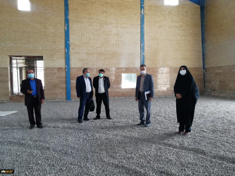 بازدید مسئولان حوزه معاونت دانشجویی دانشگاه فرهنگیان از پردیس های استان یزد
 8