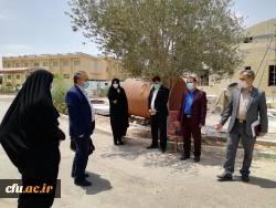 بازدید مسئولان حوزه معاونت دانشجویی دانشگاه فرهنگیان از پردیس های استان یزد
 9