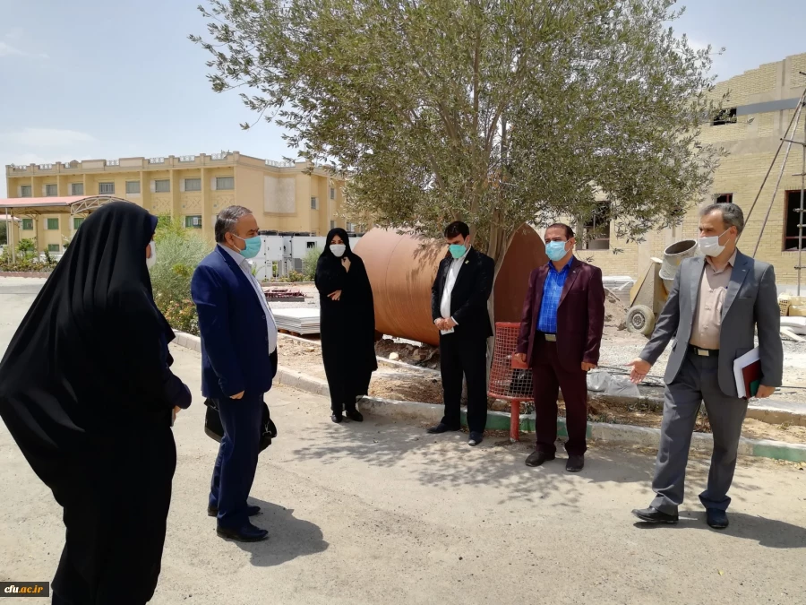 بازدید مسئولان حوزه معاونت دانشجویی دانشگاه فرهنگیان از پردیس های استان یزد
 9