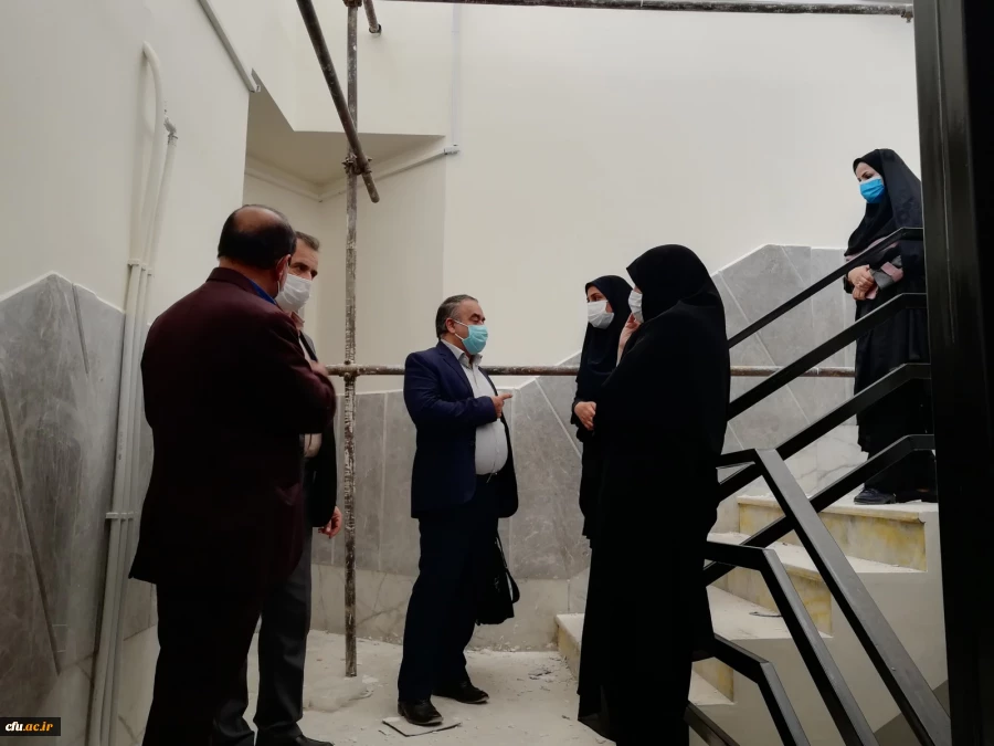 بازدید مسئولان حوزه معاونت دانشجویی دانشگاه فرهنگیان از پردیس های استان یزد
 10