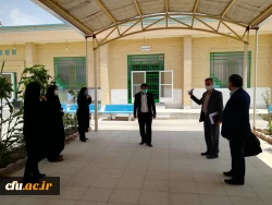 بازدید مسئولان حوزه معاونت دانشجویی دانشگاه فرهنگیان از پردیس های استان یزد
 11