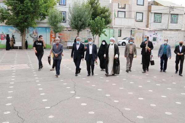 بازدید از اردوی جهاد تربیتی دانشجومعلمان داوطلب تدریس دانشگاه فرهنگیان استان قزوین 2