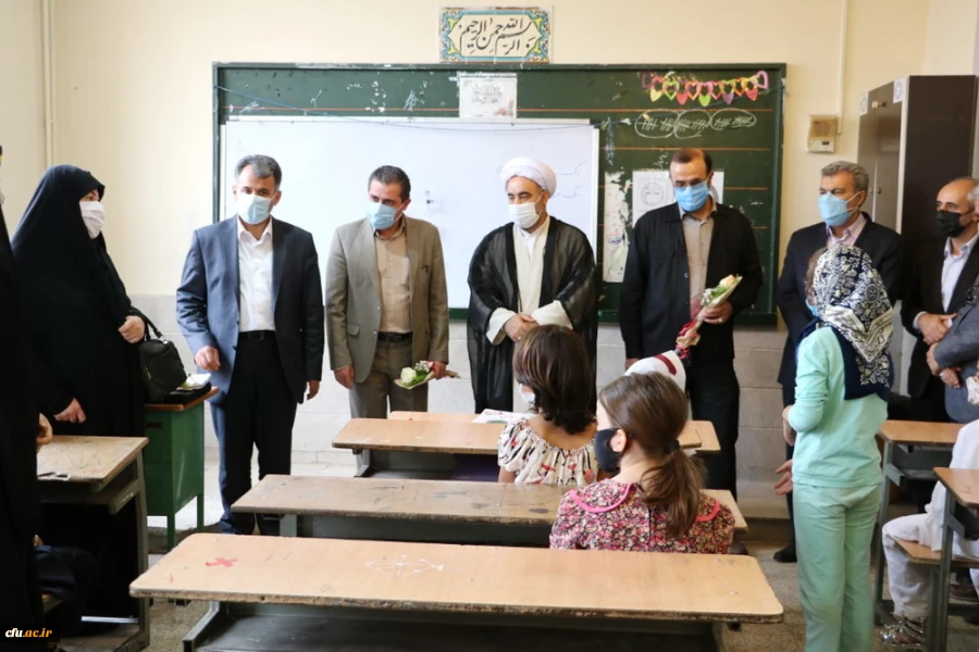 بازدید از اردوی جهاد تربیتی دانشجومعلمان داوطلب تدریس دانشگاه فرهنگیان استان قزوین 3