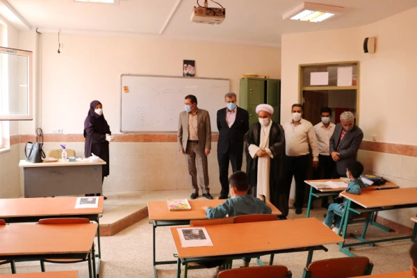 بازدید از اردوی جهاد تربیتی دانشجومعلمان داوطلب تدریس دانشگاه فرهنگیان استان قزوین 8