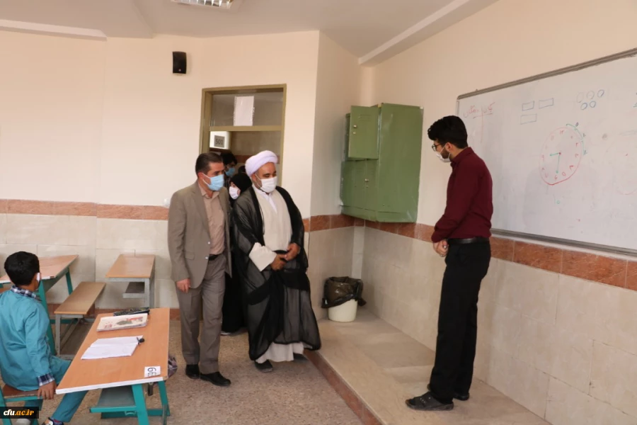 بازدید از اردوی جهاد تربیتی دانشجومعلمان داوطلب تدریس دانشگاه فرهنگیان استان قزوین 10