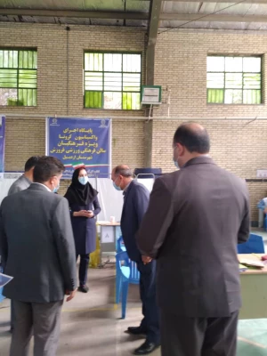 واکسیناسیون دانشجومعلمان، اساتید و کارکنان دانشگاه فرهنگیان اردبیل