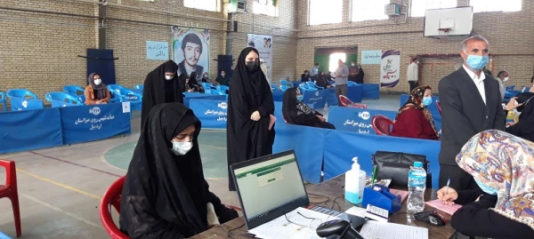 واکسیناسیون دانشجومعلمان، اساتید و کارکنان دانشگاه فرهنگیان اردبیل