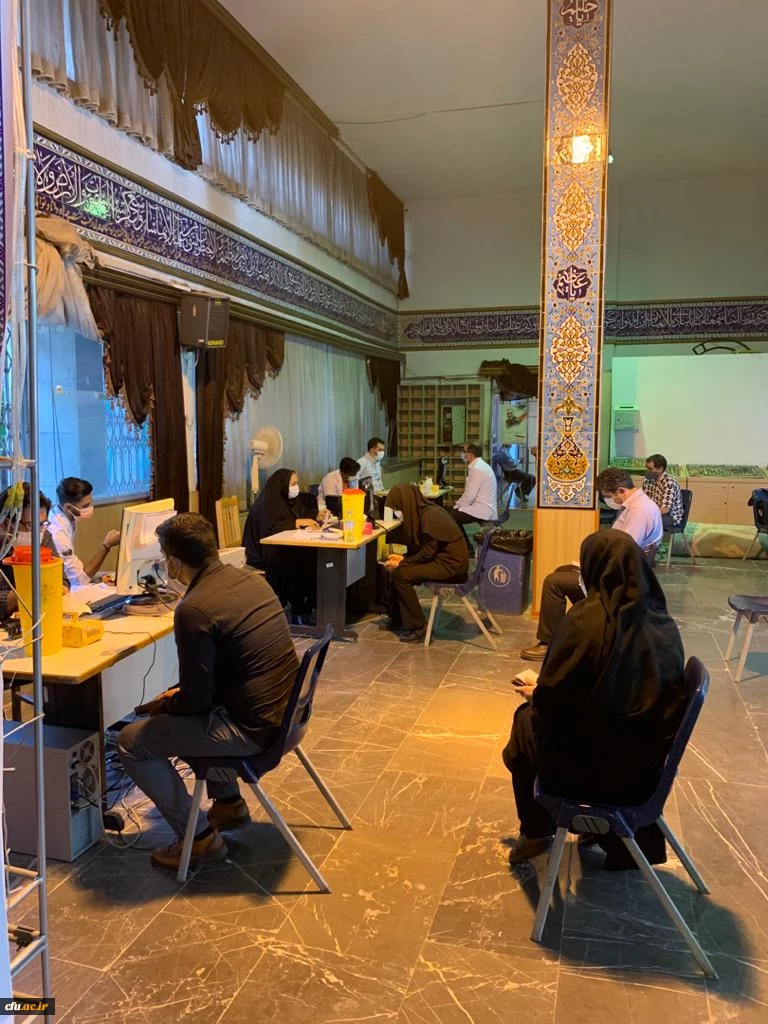 واکسیناسیون کارکنان سازمان مرکزی دانشگاه فرهنگیان انجام شد 2