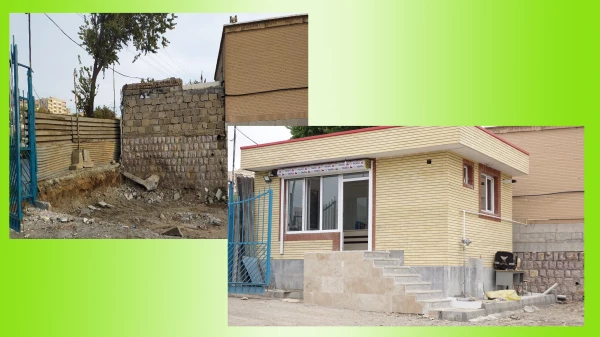 آغاز بهره برداری از ساختمان نگهبانی پریس بنت الهدی صدر سنندج
 2