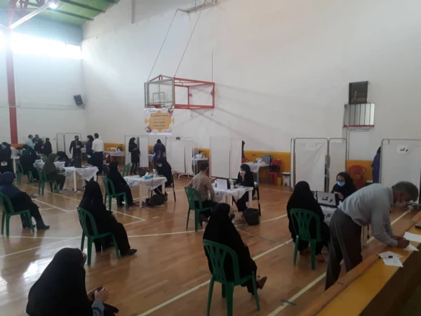 واکسیناسیون استادان ، کارکنان و دانشجومعلمان دانشگاه فرهنگیان گلستان 3