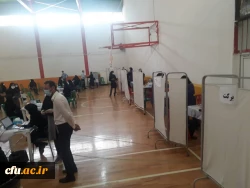 واکسیناسیون استادان ، کارکنان و دانشجومعلمان دانشگاه فرهنگیان گلستان 4