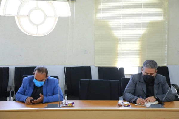 نشست خبری مدیر امور پردیس های دانشگاه فرهنگیان یزد با اصحاب رسانه
 6