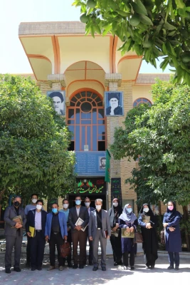 نشست خبری مدیر امور پردیس های دانشگاه فرهنگیان یزد با اصحاب رسانه
 2