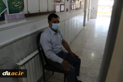 واکسیناسیون استادان ، کارکنان و دانشجومعلمان دانشگاه فرهنگیان خراسان شمالی 4
