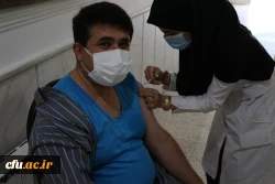 واکسیناسیون استادان ، کارکنان و دانشجومعلمان دانشگاه فرهنگیان خراسان شمالی 7