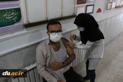 واکسیناسیون استادان ، کارکنان و دانشجومعلمان دانشگاه فرهنگیان خراسان شمالی 6