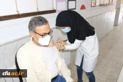 واکسیناسیون استادان ، کارکنان و دانشجومعلمان دانشگاه فرهنگیان خراسان شمالی 8
