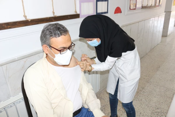 واکسیناسیون استادان ، کارکنان و دانشجومعلمان دانشگاه فرهنگیان خراسان شمالی 8