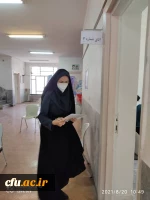 واکسیناسیون استادان ، کارکنان و دانشجومعلمان دانشگاه فرهنگیان استان سمنان 2