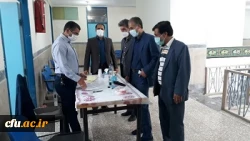 بازدید مدیر دانشگاه فرهنگیان استان سیستان وبلوچستان و مدیرکل آموزش و پرورش استان از روند انجام مصاحبه معرفی شدگان چند برابر ظرفیت دانشگاه فرهنگیان 3