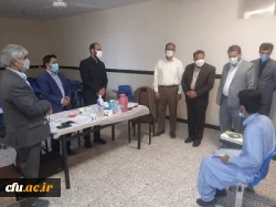 بازدید مدیر دانشگاه فرهنگیان استان سیستان وبلوچستان و مدیرکل آموزش و پرورش استان از روند انجام مصاحبه معرفی شدگان چند برابر ظرفیت دانشگاه فرهنگیان 5