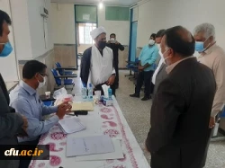 بازدید مدیر دانشگاه فرهنگیان استان سیستان وبلوچستان و مدیرکل آموزش و پرورش استان از روند انجام مصاحبه معرفی شدگان چند برابر ظرفیت دانشگاه فرهنگیان 6