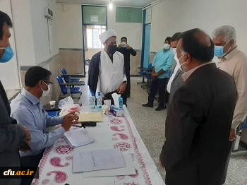 بازدید مدیر دانشگاه فرهنگیان استان سیستان وبلوچستان و مدیرکل آموزش و پرورش استان از روند انجام مصاحبه معرفی شدگان چند برابر ظرفیت دانشگاه فرهنگیان 6