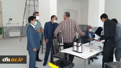 بازدید مدیر دانشگاه فرهنگیان استان سیستان وبلوچستان و مدیرکل آموزش و پرورش استان از روند انجام مصاحبه معرفی شدگان چند برابر ظرفیت دانشگاه فرهنگیان 7