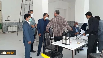 بازدید مدیر دانشگاه فرهنگیان استان سیستان وبلوچستان و مدیرکل آموزش و پرورش استان از روند انجام مصاحبه معرفی شدگان چند برابر ظرفیت دانشگاه فرهنگیان 7